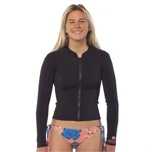 Wetsuit Jacket | The Summer Seas 1mm Jacket by Sisstrevolution | Black | Size 8